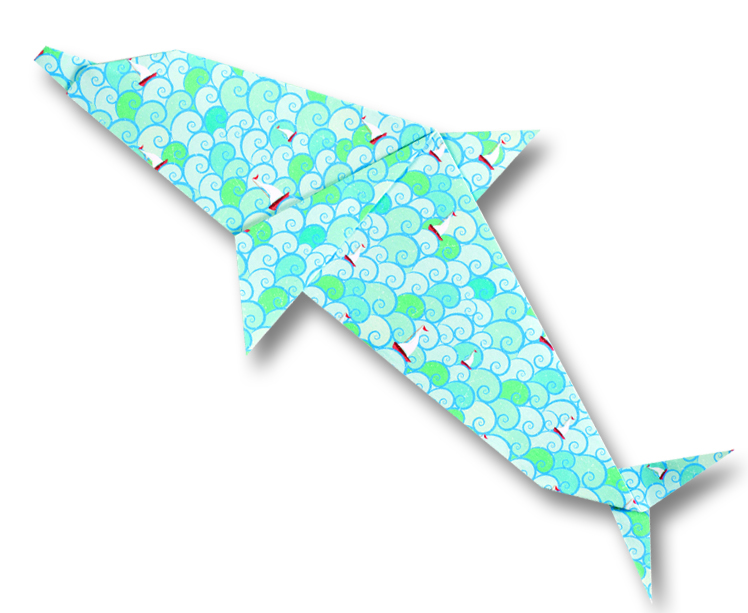 Skladacie origami papiere "Detské" - 80 g/m2 - 15x15cm