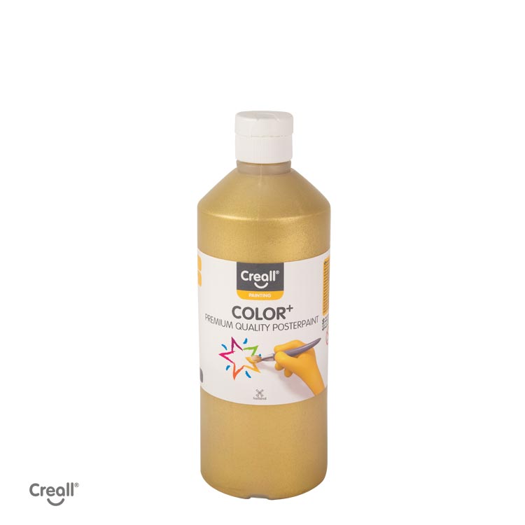 Creall temperová farba CREALLCOLOR, 500 ml, zlatá
