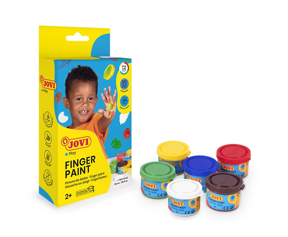 JOVI prstové farby 6 x 35ml